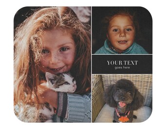 Custom Photo Collage Mouse Pad: Personalized Desk Decor