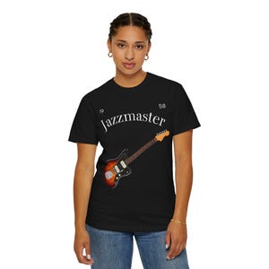 Jazzmaster Guitar T-Shirt image 7