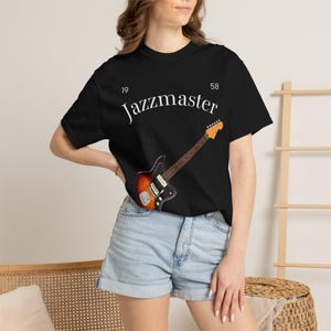Jazzmaster Guitar T-Shirt image 5