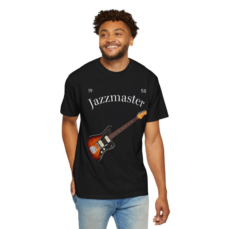 Jazzmaster Guitar T-Shirt image 10