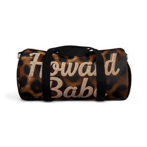 Howard University Duffel Bag: HBCU Sports Travel Tote