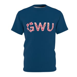 George Washington University Unisex Tee, College T-Shirt, School Apparel, Team Shirt, Sports Clothing