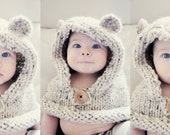 Teddy Bear Cowl, Choose your size