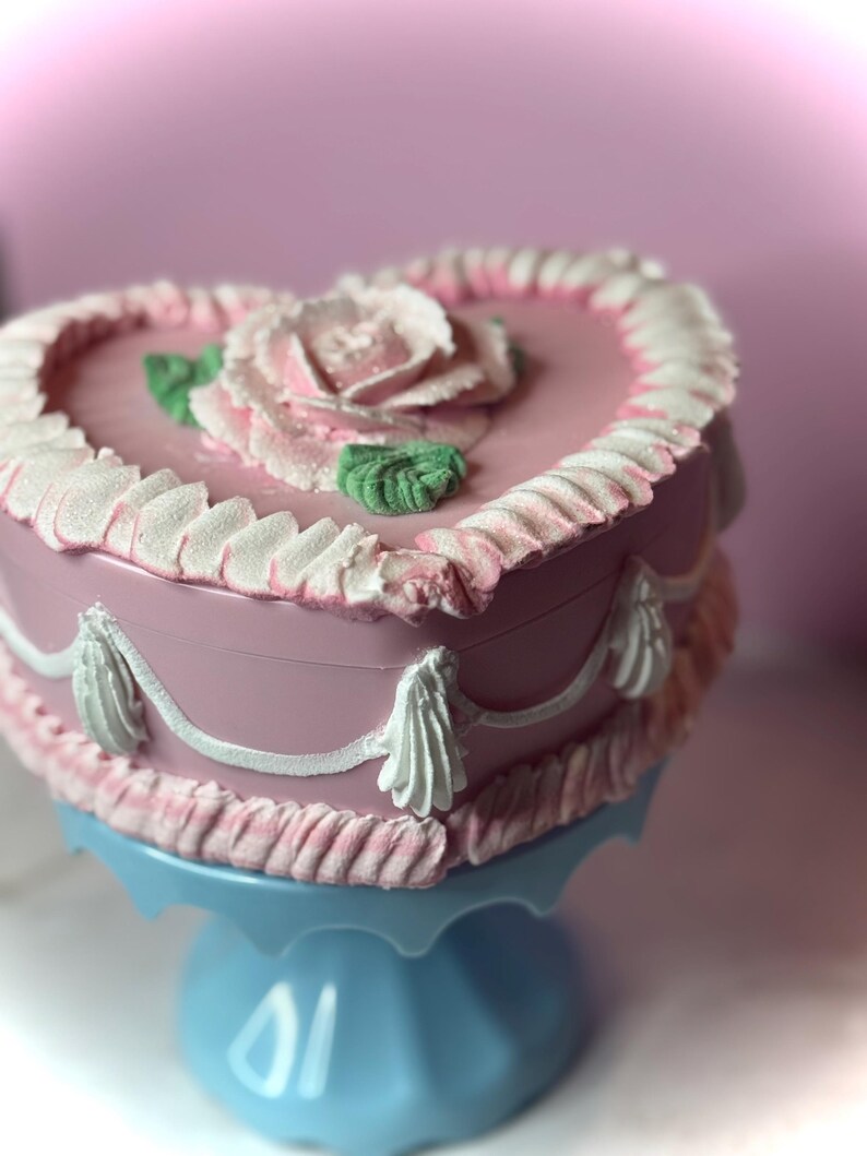 Cake Jewelry Box/pink Jewelry Box/fake Cake/faux Cake/trinket Box ...