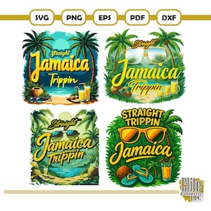 Jamaica Svg Bundle, Jamaica Trippin Svg, Jamaica Png, Jamaican Shirt Svg, Jamaica T Shirt, Jamaica State Svg, Sublimation, Cricut, Png Eps