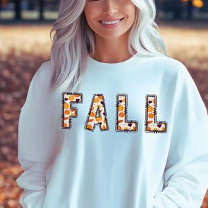 Herbst Sweatshirt Unisex Heavy Blend | Süßer Herbst Pullover | Kürbis Blatt Gemütliches Shirt | Herbst Vibes Ästhetisches Pullover | Herbstliches Outfit