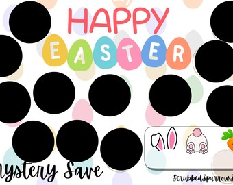 Happy Easter Scratch Off