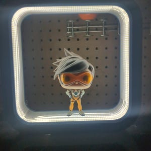 Square Desk Lamp / Figurine Light Stand
