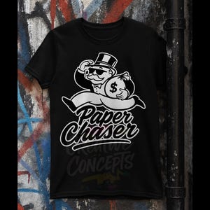 Paper Chaser PNG – Bold Hustle Money Bag Graphic for Stickers, Shirts ...