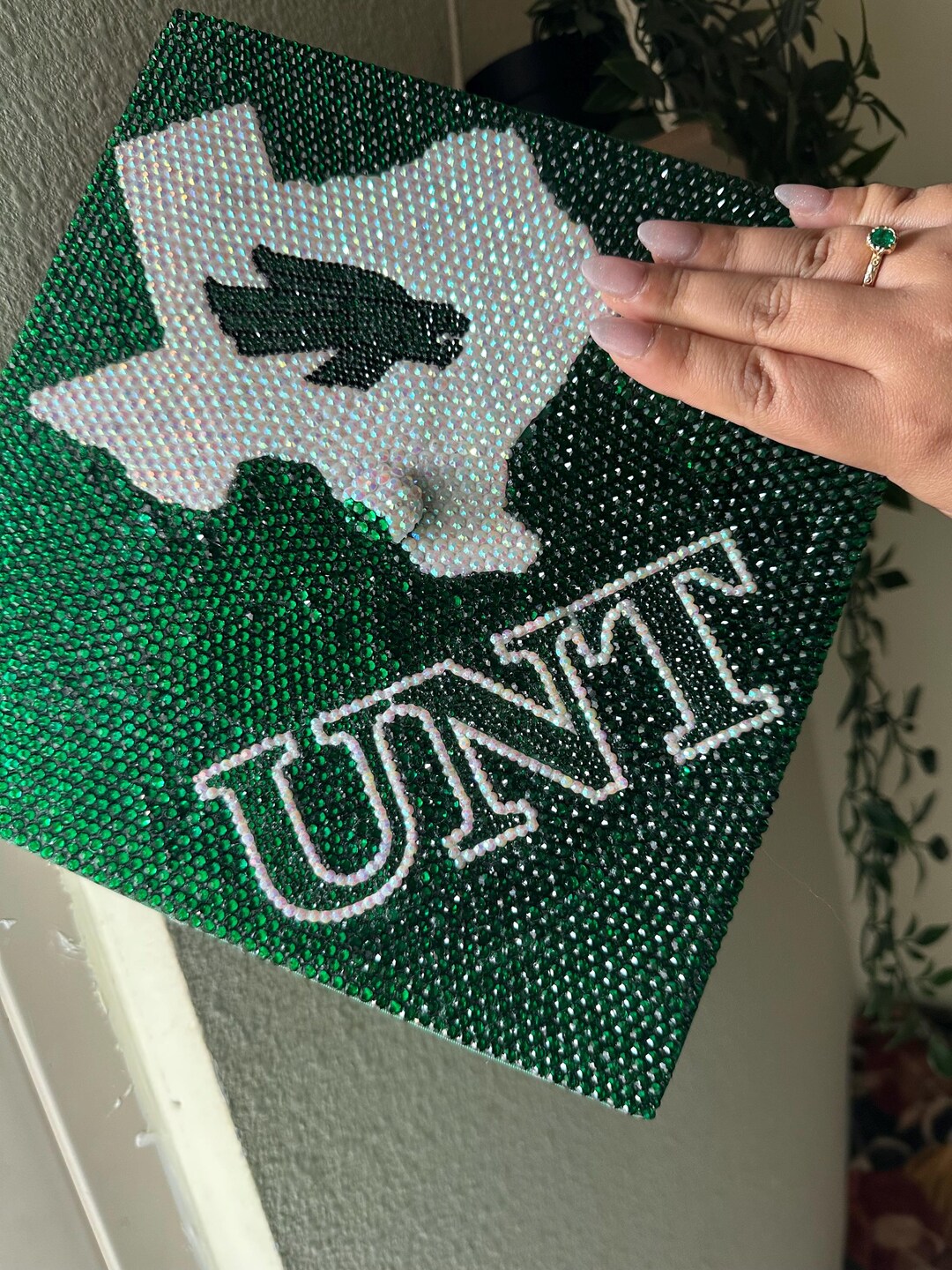 Custom Rhinestone Graduation Cap - Etsy