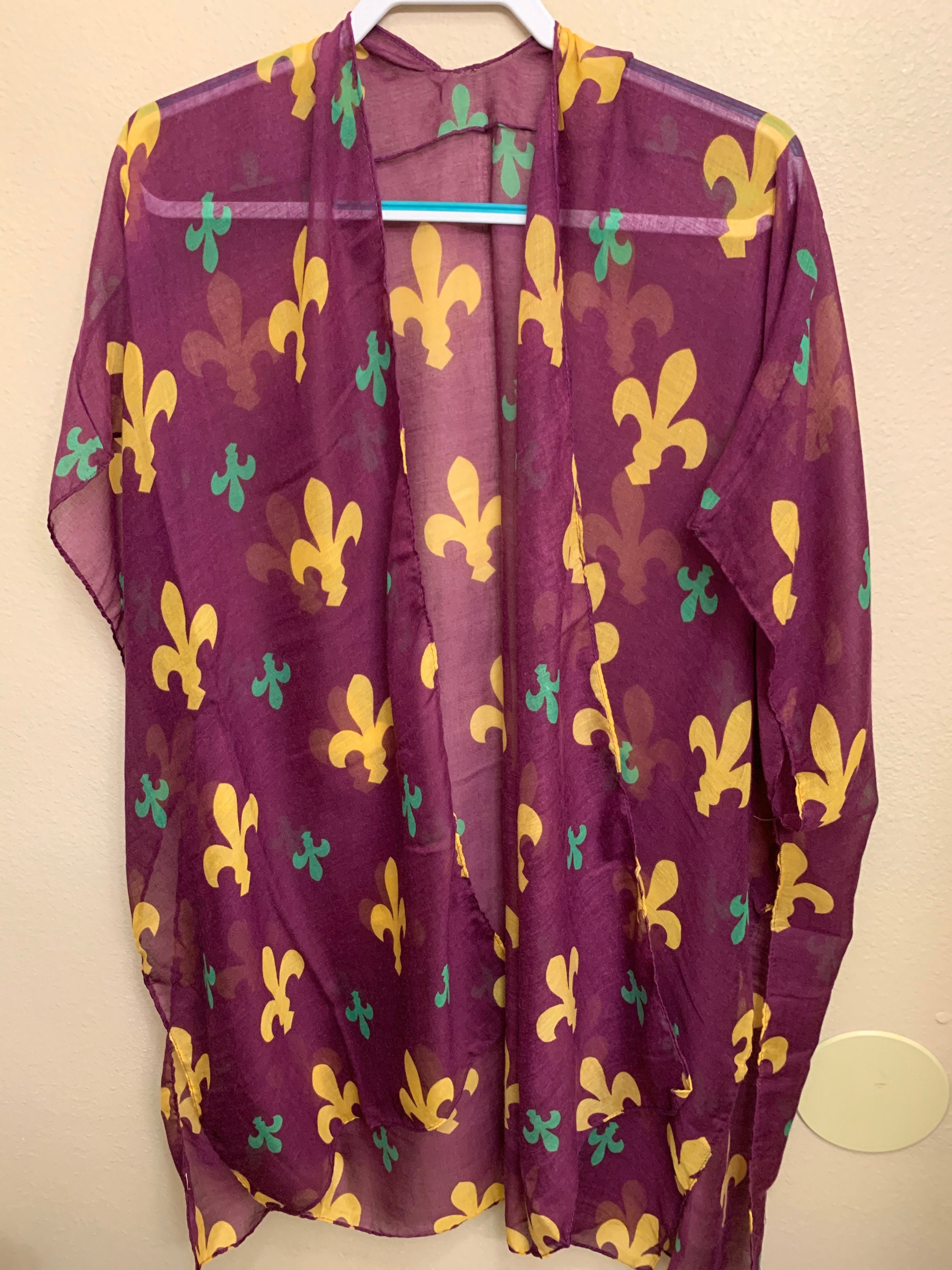 mardi gras shawl
