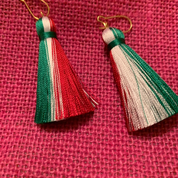 Italian-Irish Earrings Tassel