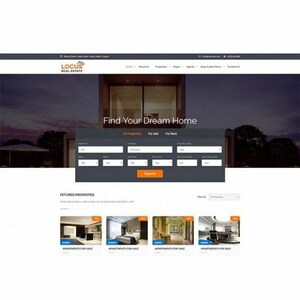 Locus Real Estate – HTML-Vorlage