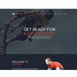 Skateboard – HTML-mall