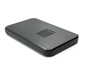 Estuche deslizante delgado con bolsa de nicotina