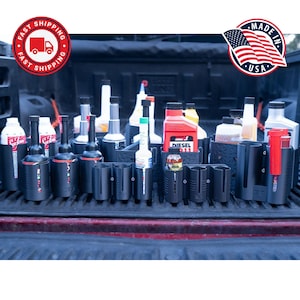 DieselDock V2 Diesel Additive Bottle Holder – Stronger Magnets, Reinforced Build, Universal Fit for Top Brands – Spill-Proof – 3D Printed