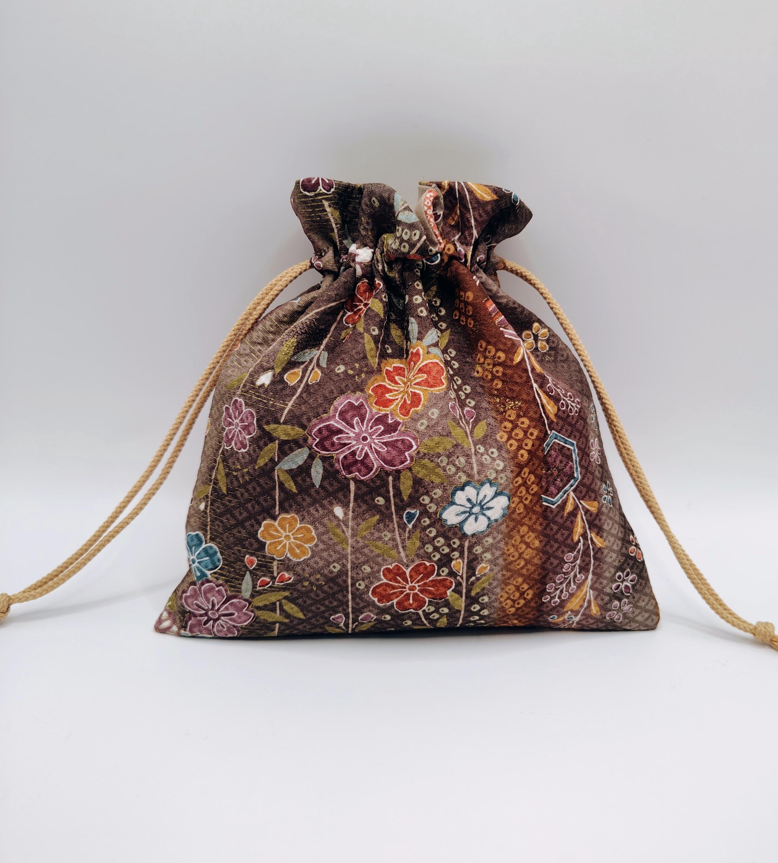 Vintage Kinchaku Bag - Etsy