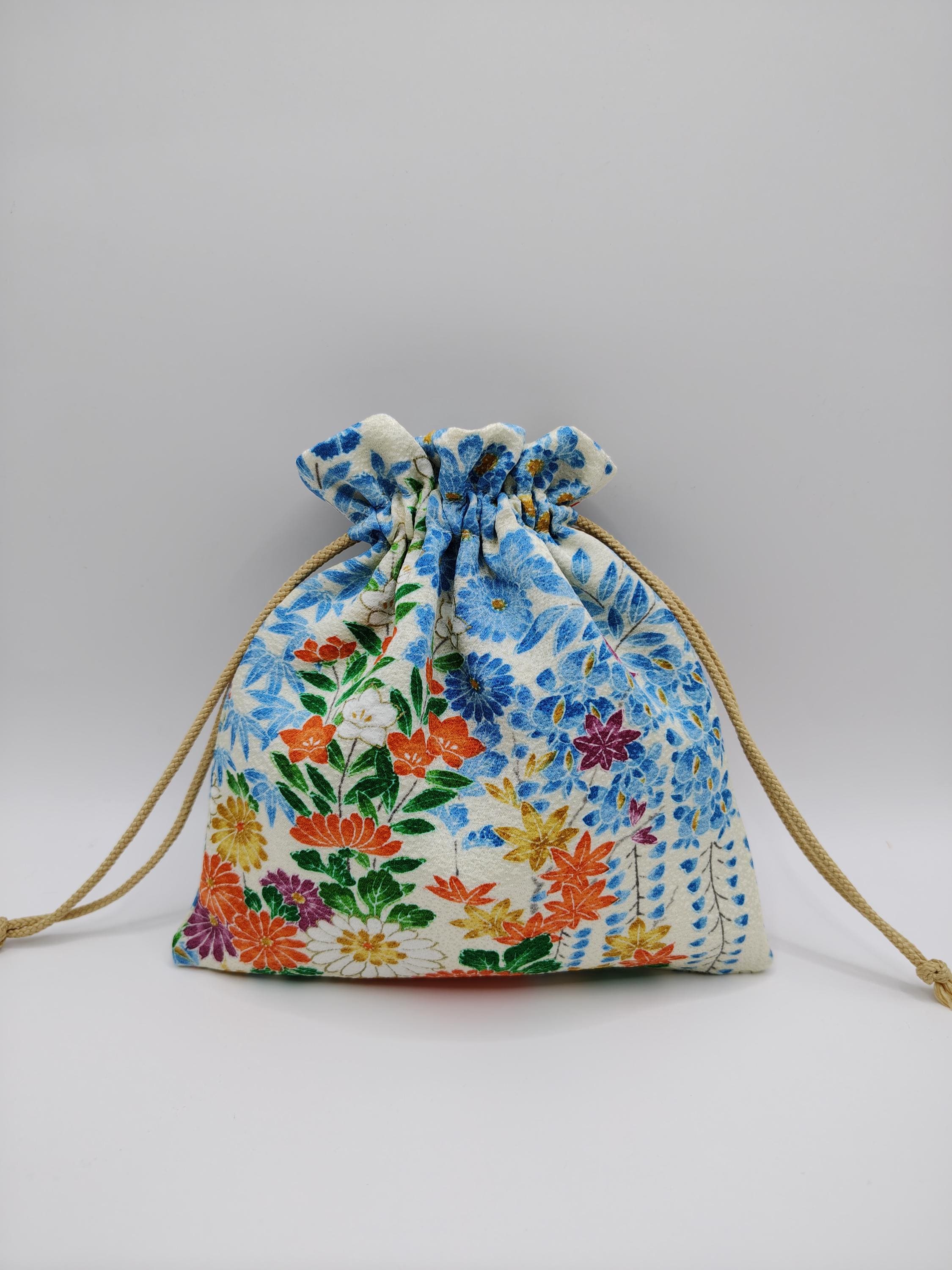 Vintage Kinchaku Bag - Etsy