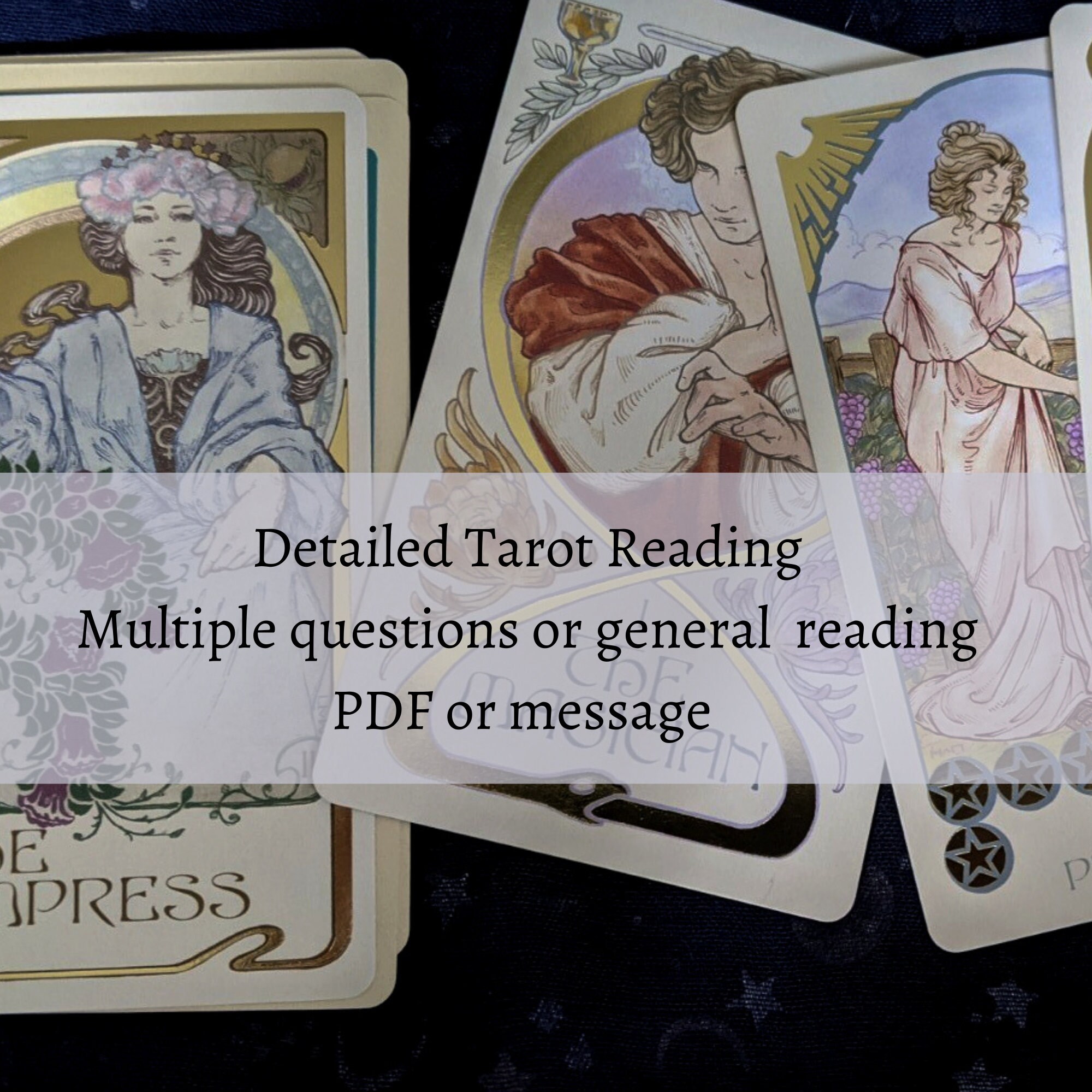 Tarot Reading, One Question Reading, Psychic Reading, PDF Tarot Readi…