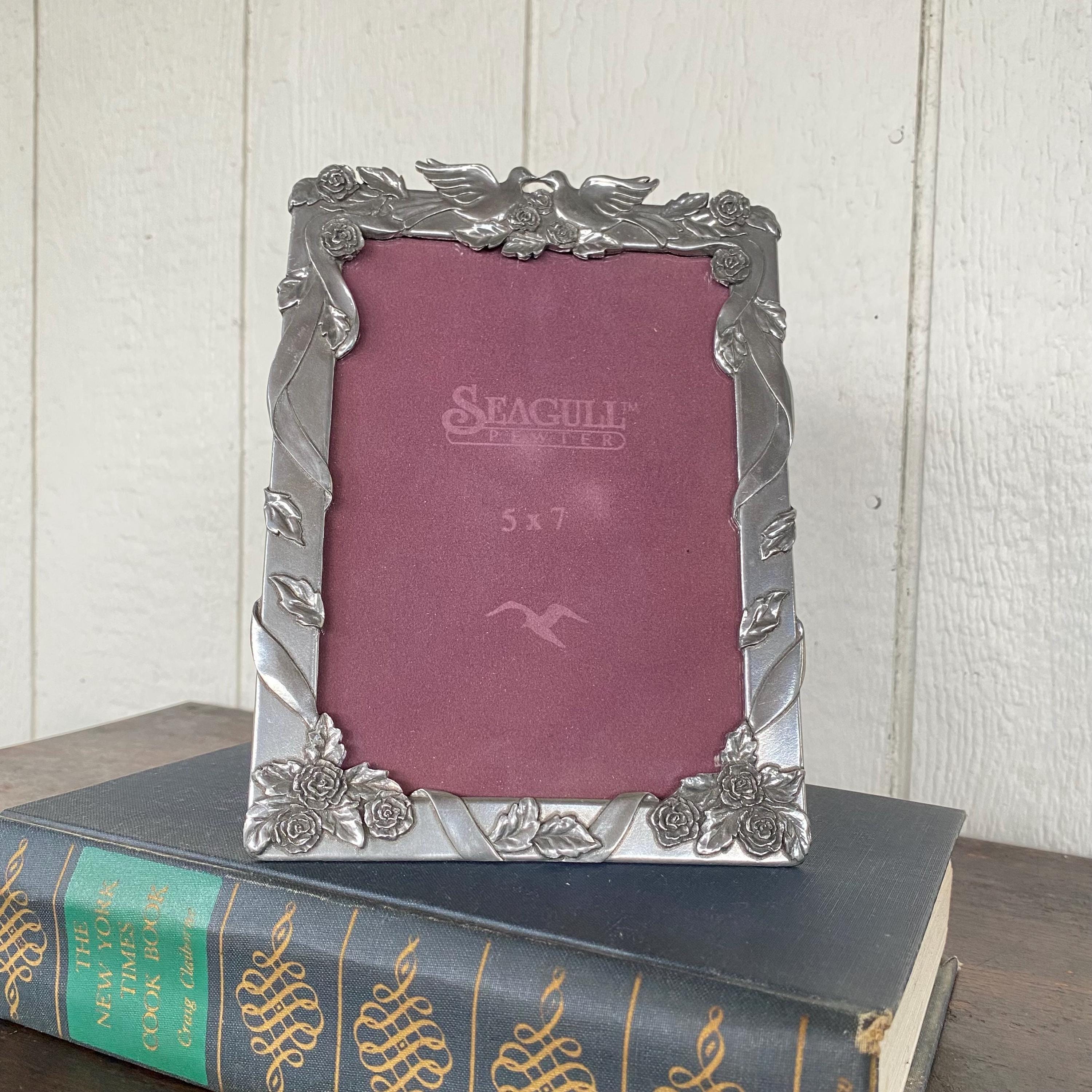 Seagull pewter frame - Etsy 日本