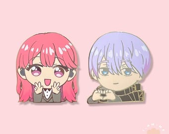 Yuki Itose & Itsuomi Nagi Hard Enamel Pin | A Sign of Affection Pins |