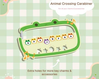 Animal Crossing Carabiner