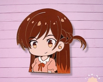Chizuru Mizuhara Anime Pin: Rental Girlfriend Enamel Pin