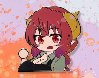 Iruru Enamel Pin: Dragon Maid Anime Pin