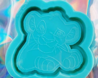 Lion King Simba Silicone Shaker Mold