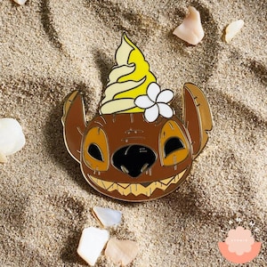 Stitch Dole Whip Pin | Disney Dessert Pin