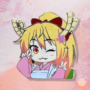 Tohru Dragon Maid Anime Pin - 2 inch