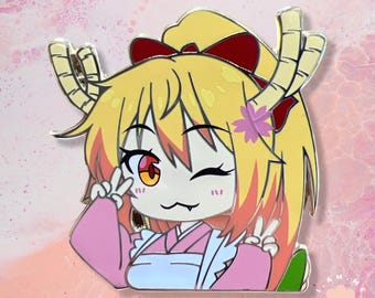 Tohru Dragon Maid Anime Pin - 2 inch