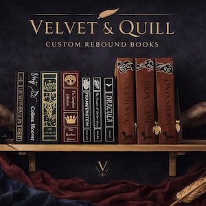 Custom Handbound Book Rebind — Made to Order