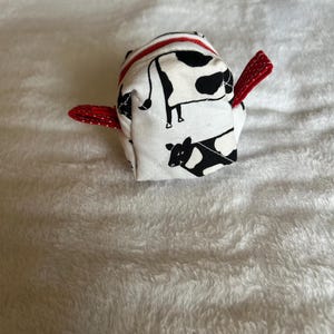 Cow Print Boxy Bag