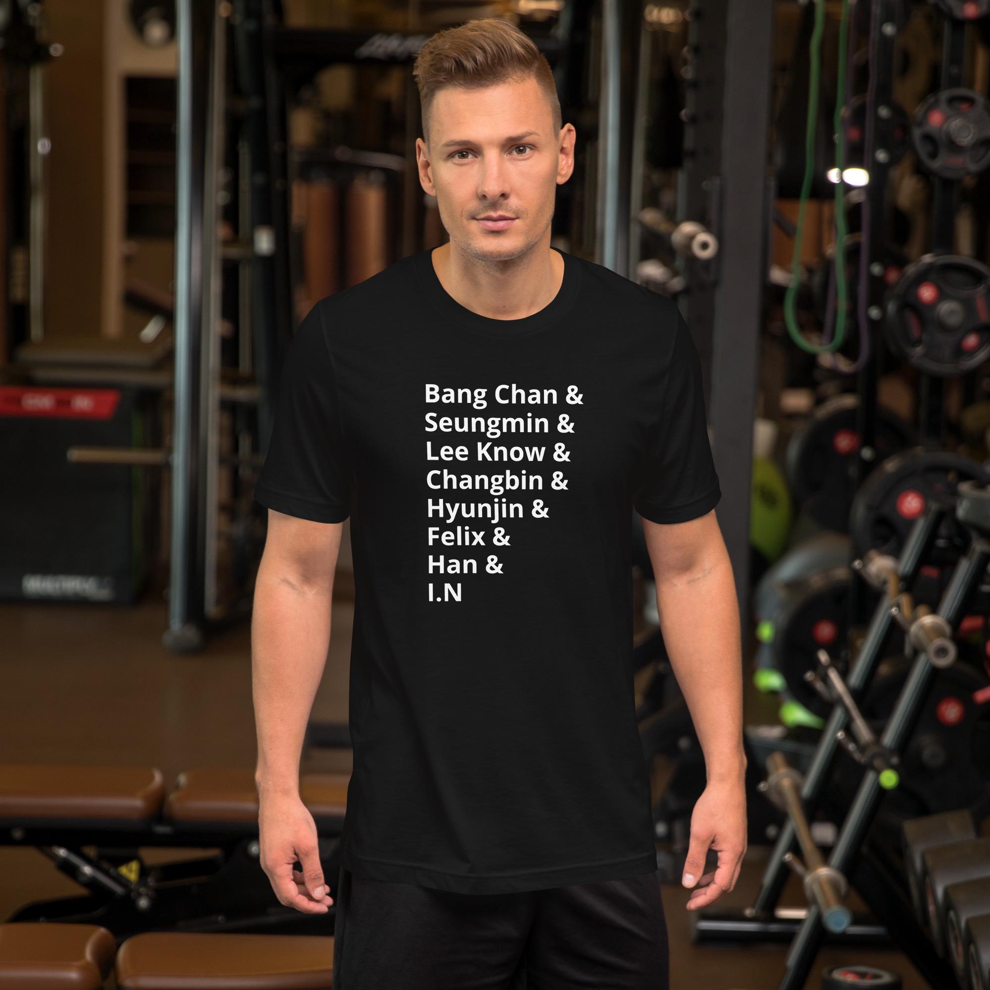Stray Kids T With Names - Etsy