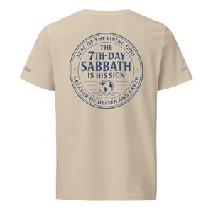 Sabbath Seal - Unisex organic mid-light t-shirt