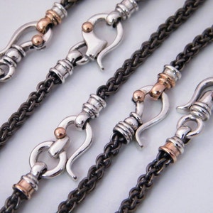 Titanium Necklace, Chain For Men, Unique Jewelry Men, Artisan Necklace, Titanium Jewelry, Men&#39;s Titanium Chain, Statement Jewelry, Titanium