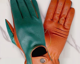 Gants de motard Metropolis Gants de moto en cuir, Cuir véritable, Gants d'hiver, Gants de conduite, Gants tendance