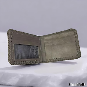 Genuine Python Leather Men's Wallet Exotic and Neat Slim Bifold,Python Skin Wallet,Snake Skin Wallet,Exotic Leather,Snake Wallet
