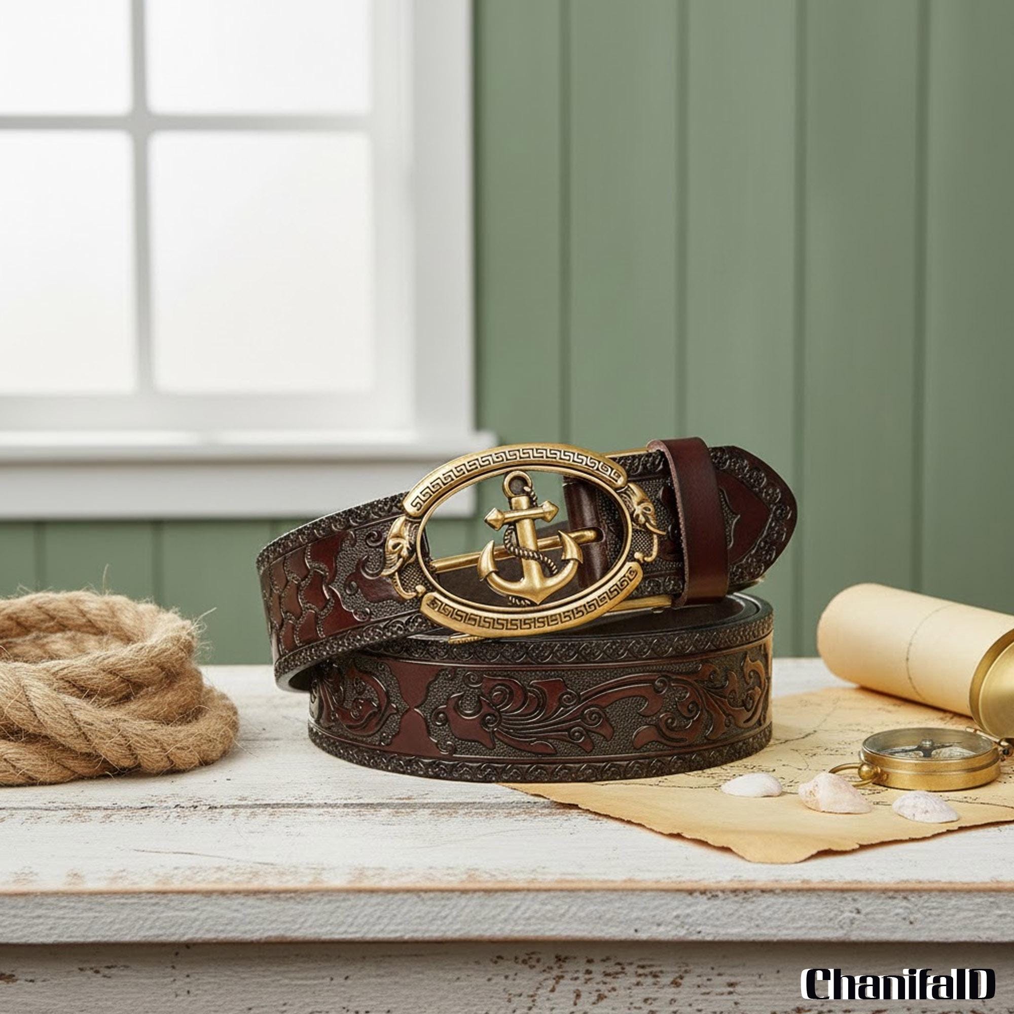 Vintage Anchor Belt - Etsy display picture 1