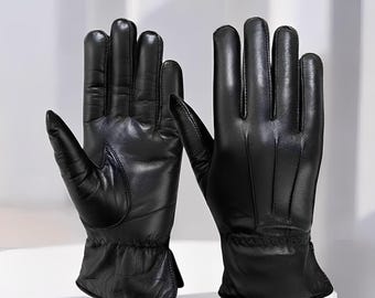 Klassieke ongevoerde schapenleer autohandschoenen Zomer biker vingertop metropolis stijl premium uniseks motoruitrusting met touchscreen