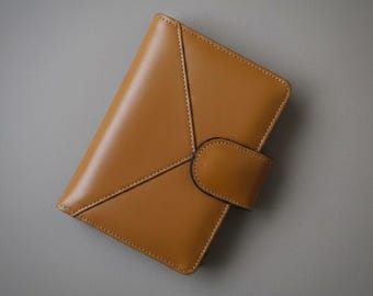 Portafoglio bifold da donna in vera pelle, piccolo portamonete minimalista, porta carte corto, sottile e compatto