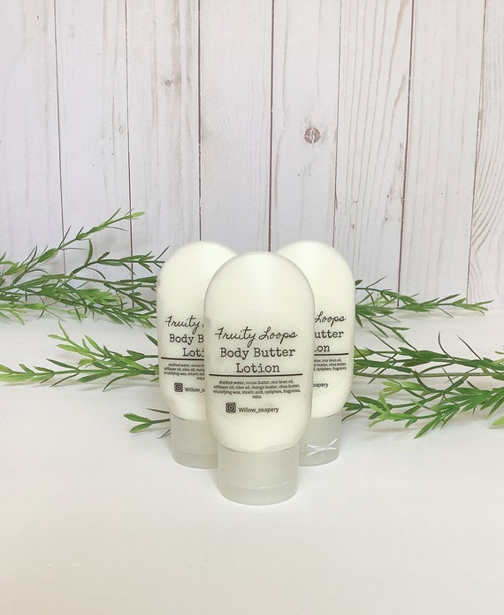 Fruity Loops Body Butter Lotion 2 oz Etsy