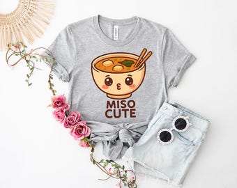 Miso Baby Shirt, Foodie Ramen Noodles, Unisex Clothes