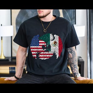 America Mexico Flag Vintage Mexican Roots American, USA Mexican Flag PNG, American Grown With Mexican Roots Png, Mexicana Latino Pride