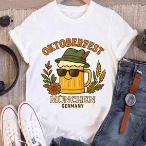 Oktoberfest Beer Fest Munich Celebration Shirt, Fall Drinking Graphic, Oktoberfest Vibes Shirt, Beer Festival Apparel, German Beer Shirt