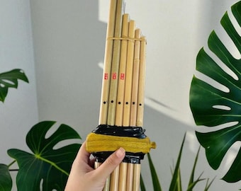 Mini Thai Bamboo Khaen Flute: Handmade Isan Mouth Organ