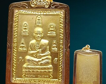 Amulet Thai Chinabanchorn Pra Somdej Talisman Sacred Charm Luck Prosperity
