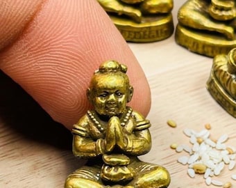 Kuman Thong Thai Amulet Child Spirit Lucky Charm Prosperity Talisman Pendant