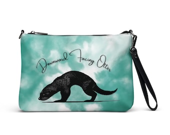 Downward Facing Otter Crossbody Bag | Yoga & Animal Lover's Accessory